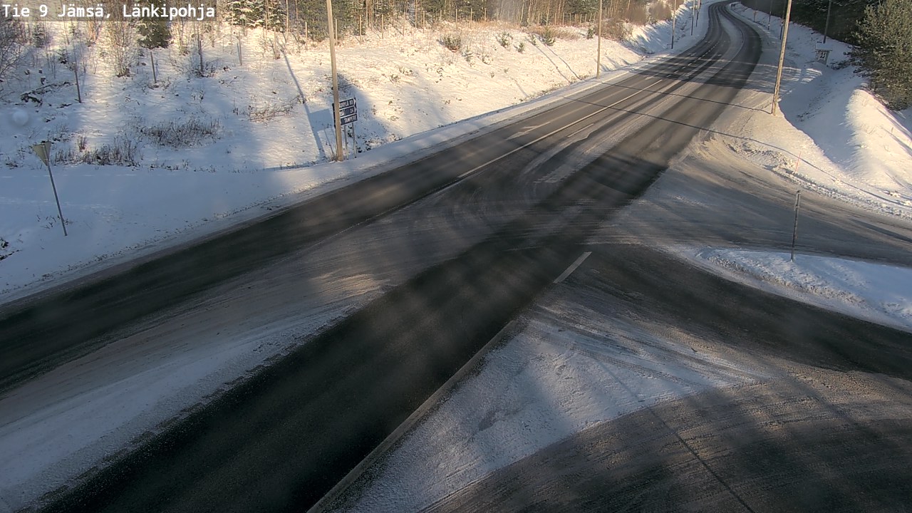 Weather Camera Image Road 9 Jämsä, Länkipohja, Jämsä, Keski-Suomi