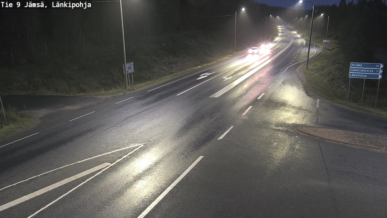 Weather Camera Image Road 9 Jämsä, Länkipohja, Jämsä, Keski-Suomi