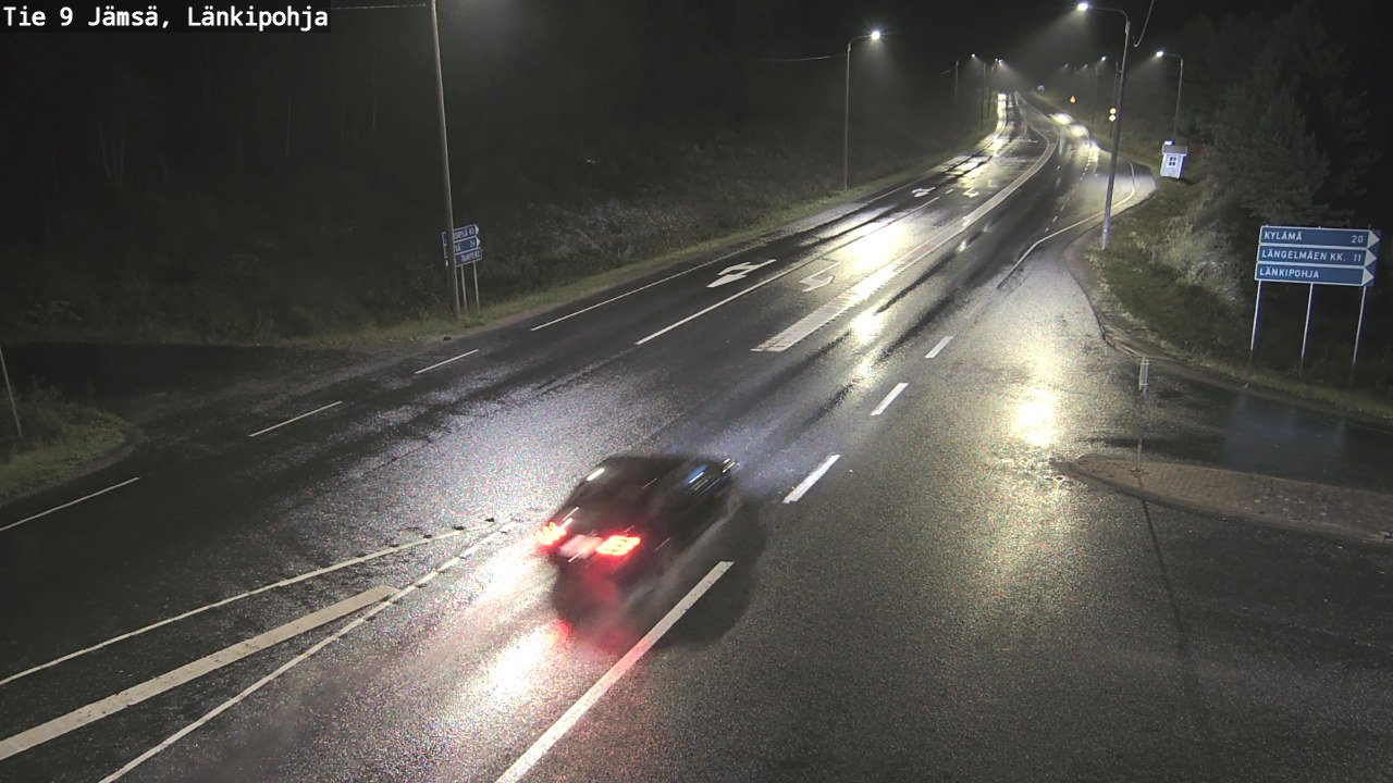 Weather Camera Image Road 9 Jämsä, Länkipohja, Jämsä, Keski-Suomi