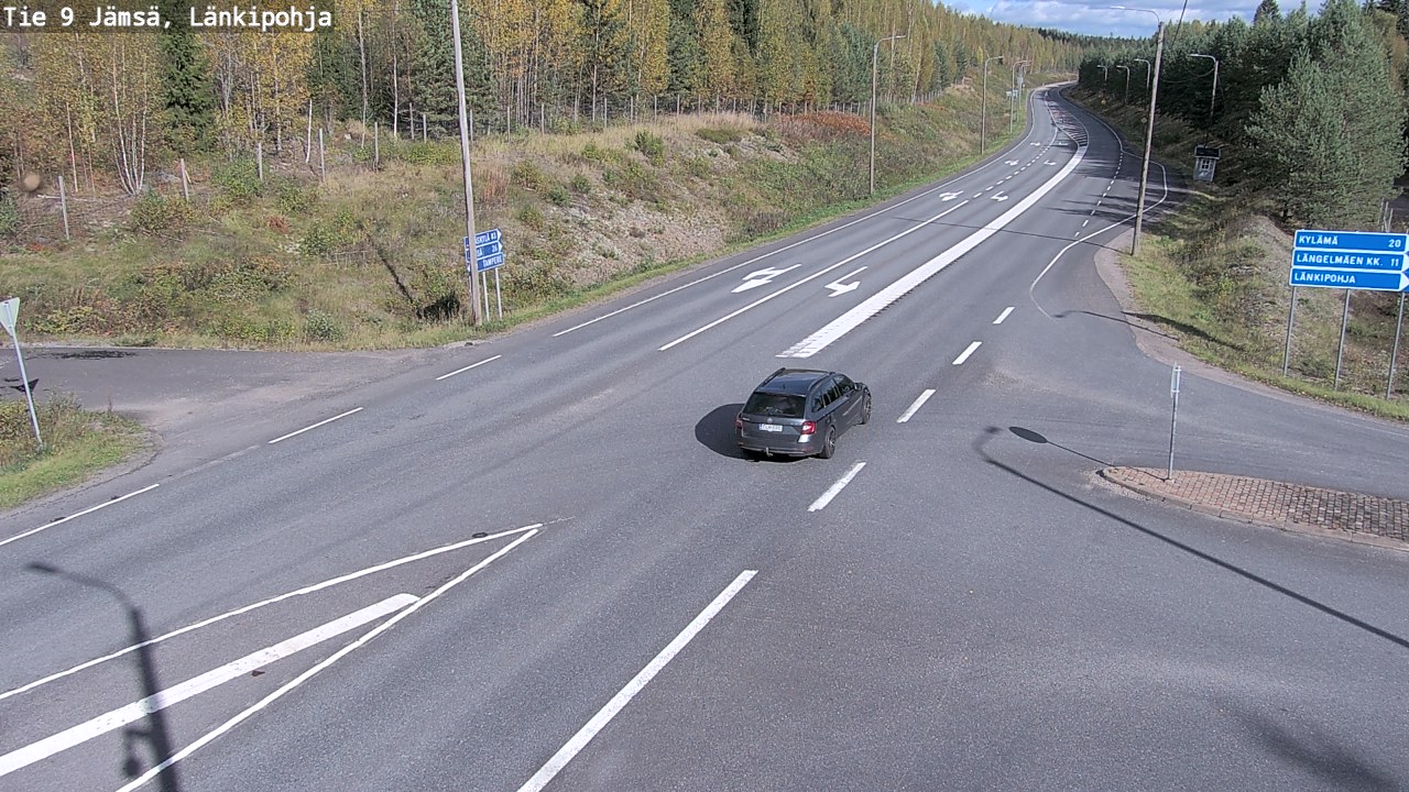 Kelikamerat Kuva Tie 9 Jämsä, Länkipohja, Jämsä, Keski-Suomi