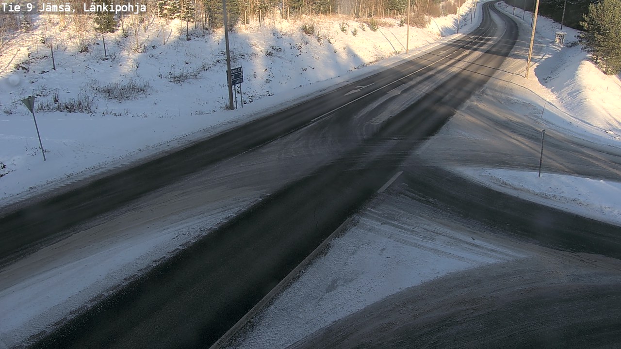 Weather Camera Image Road 9 Jämsä, Länkipohja, Jämsä, Keski-Suomi