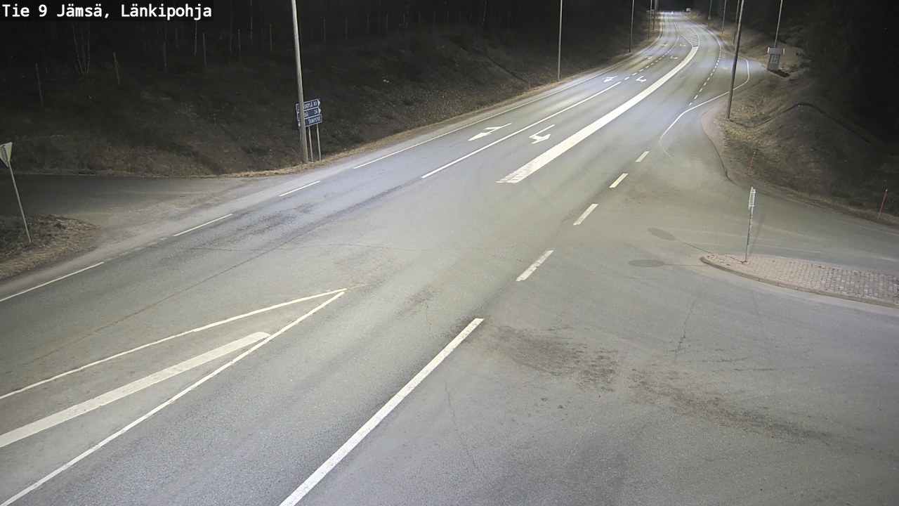 Weather Camera Image Väg 9 Jämsä, Länkipohja, Jämsä, Keski-Suomi