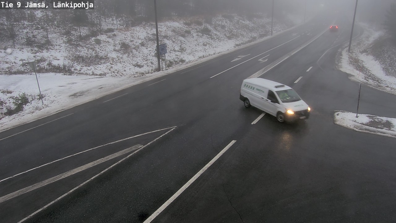 Weather Camera Image Väg 9 Jämsä, Länkipohja, Jämsä, Keski-Suomi