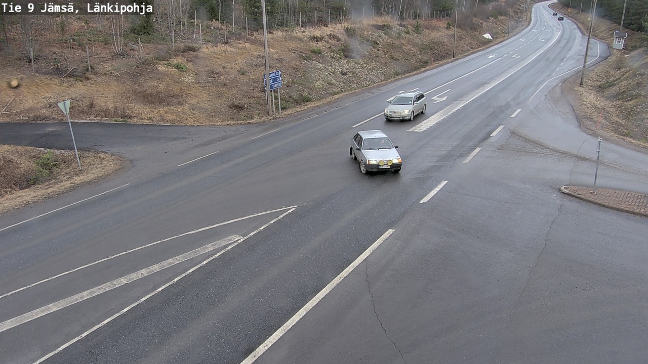Weather Camera Image Road 9 Jämsä, Länkipohja, Jämsä, Keski-Suomi