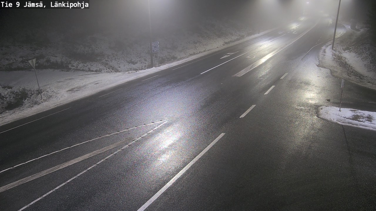 Weather Camera Image Väg 9 Jämsä, Länkipohja, Jämsä, Keski-Suomi