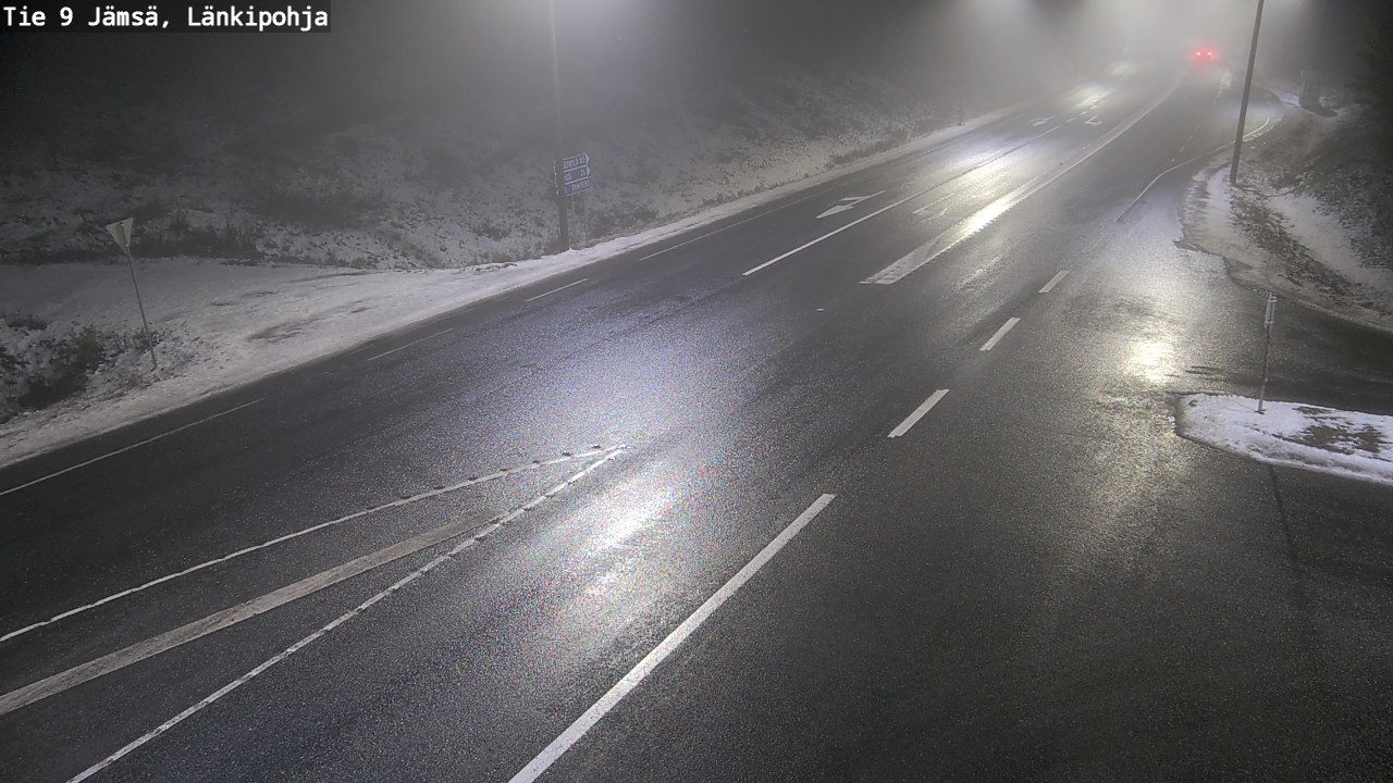 Weather Camera Image Väg 9 Jämsä, Länkipohja, Jämsä, Keski-Suomi