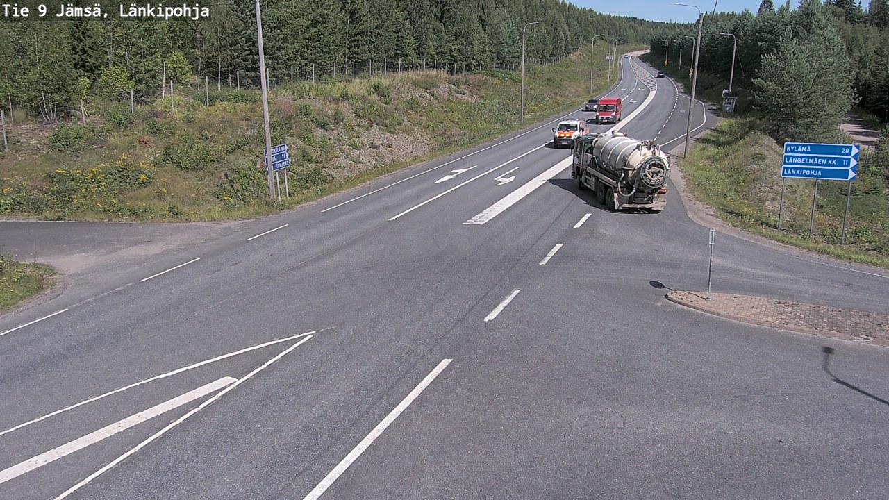 Kelikamerat Kuva Tie 9 Jämsä, Länkipohja, Jämsä, Keski-Suomi