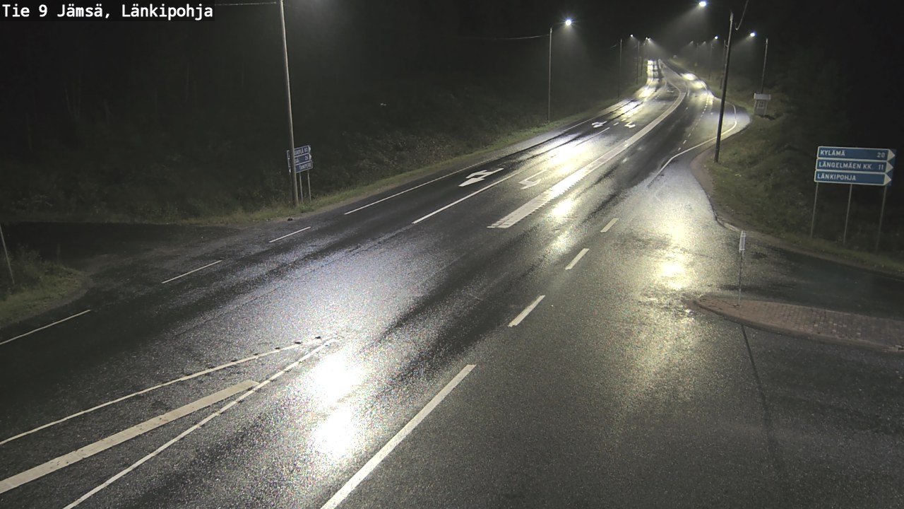 Weather Camera Image Road 9 Jämsä, Länkipohja, Jämsä, Keski-Suomi