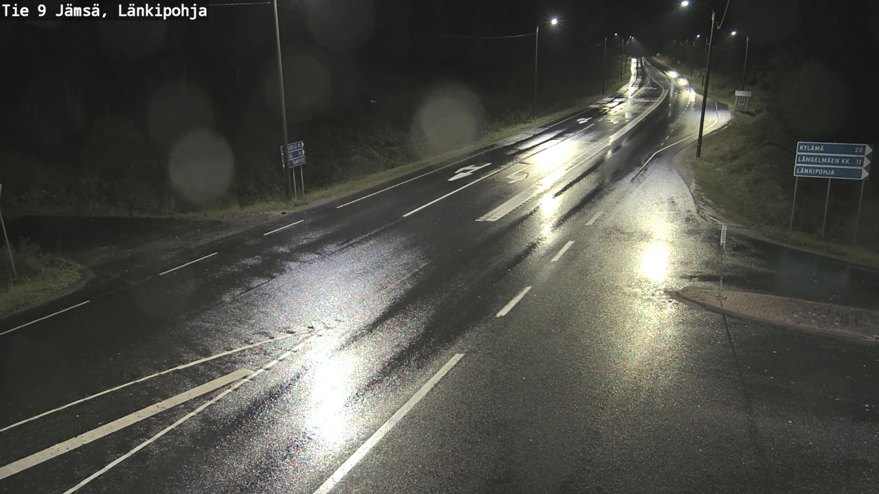 Weather Camera Image Road 9 Jämsä, Länkipohja, Jämsä, Keski-Suomi