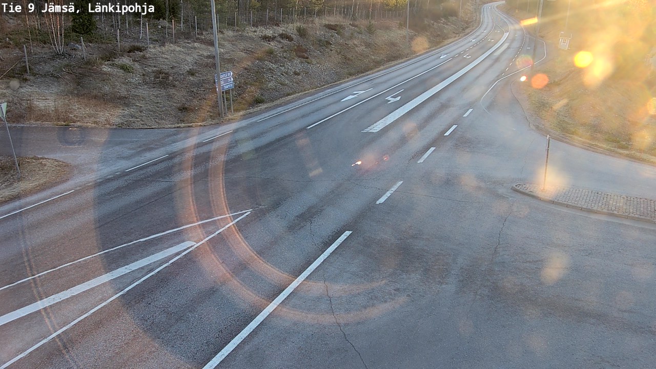 Weather Camera Image Väg 9 Jämsä, Länkipohja, Jämsä, Keski-Suomi