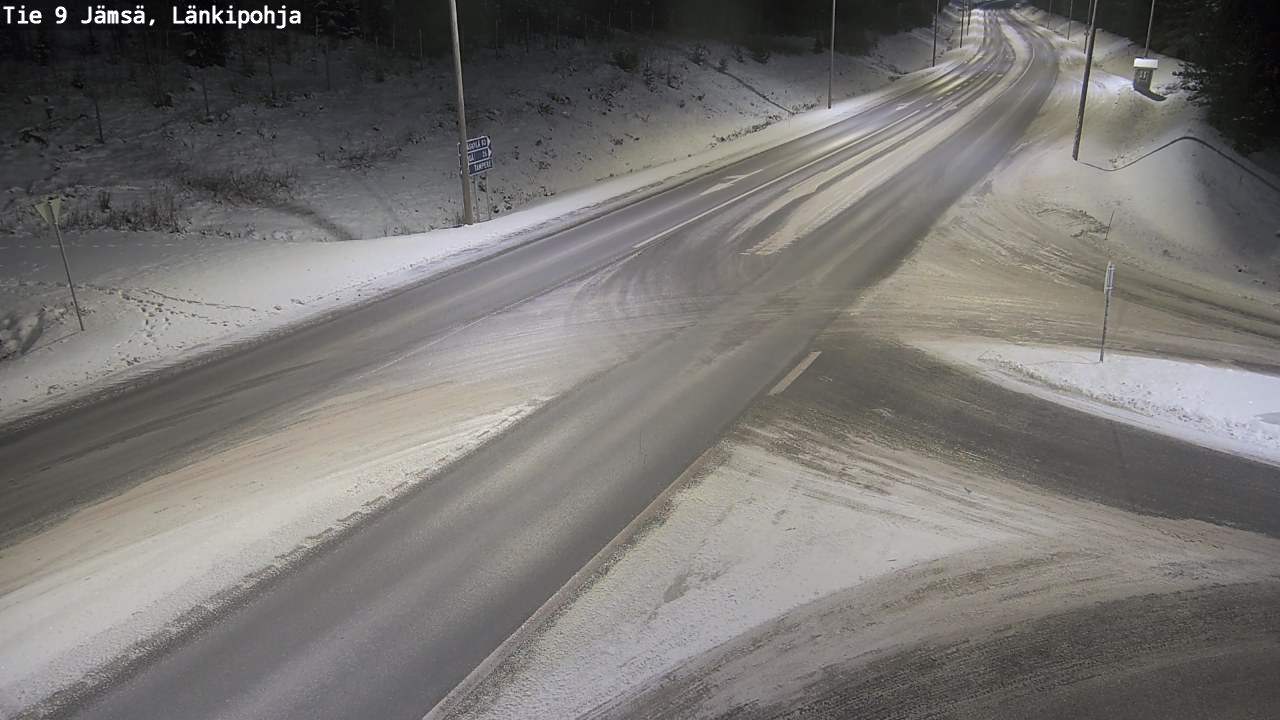 Weather Camera Image Road 9 Jämsä, Länkipohja, Jämsä, Keski-Suomi
