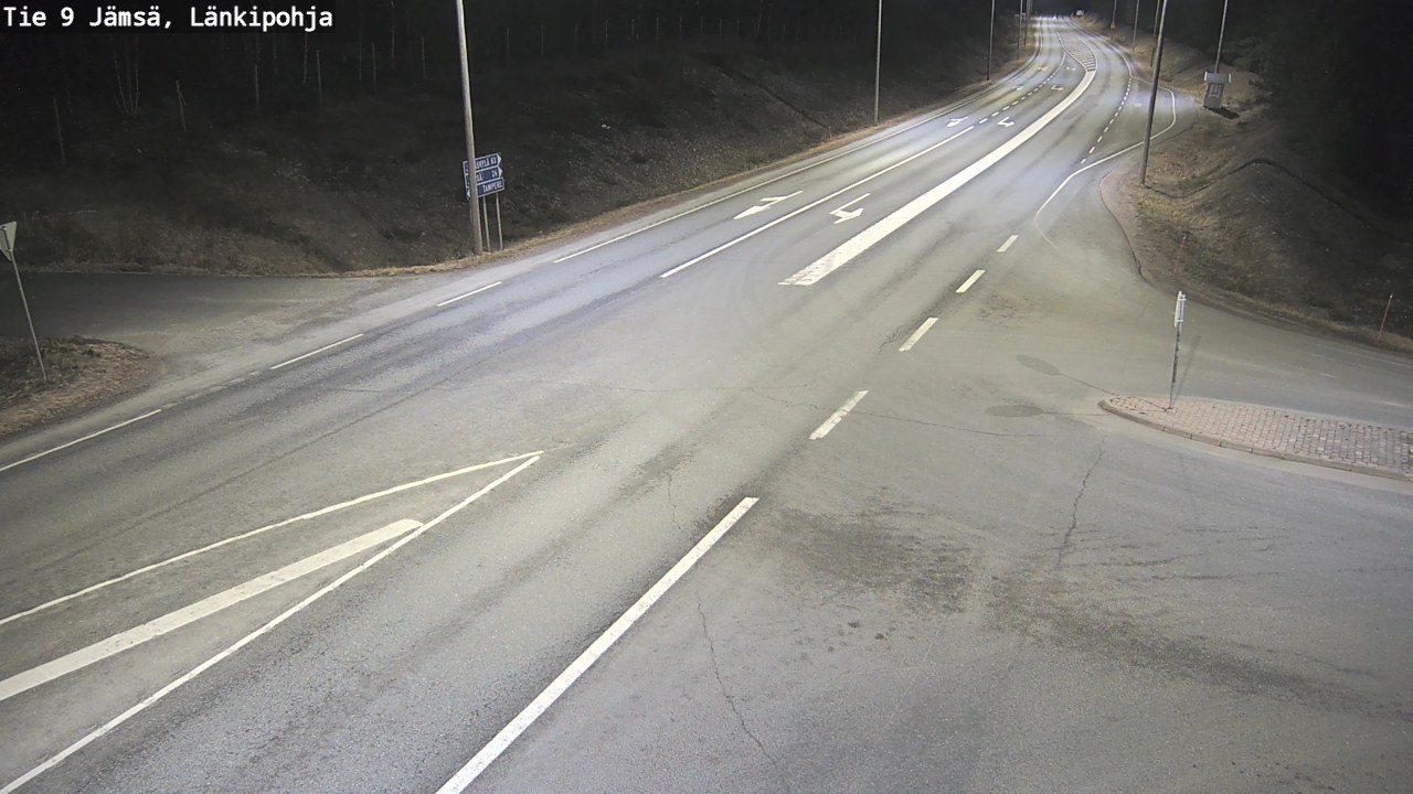 Weather Camera Image Väg 9 Jämsä, Länkipohja, Jämsä, Keski-Suomi