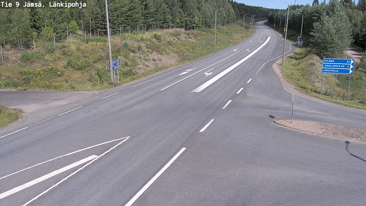 Kelikamerat Kuva Tie 9 Jämsä, Länkipohja, Jämsä, Keski-Suomi