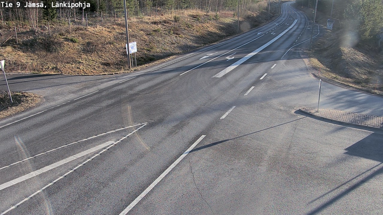 Weather Camera Image Väg 9 Jämsä, Länkipohja, Jämsä, Keski-Suomi