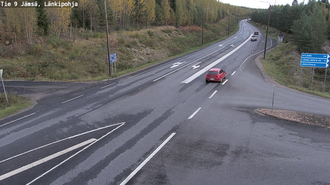 Kelikamerat Kuva Tie 9 Jämsä, Länkipohja, Jämsä, Keski-Suomi