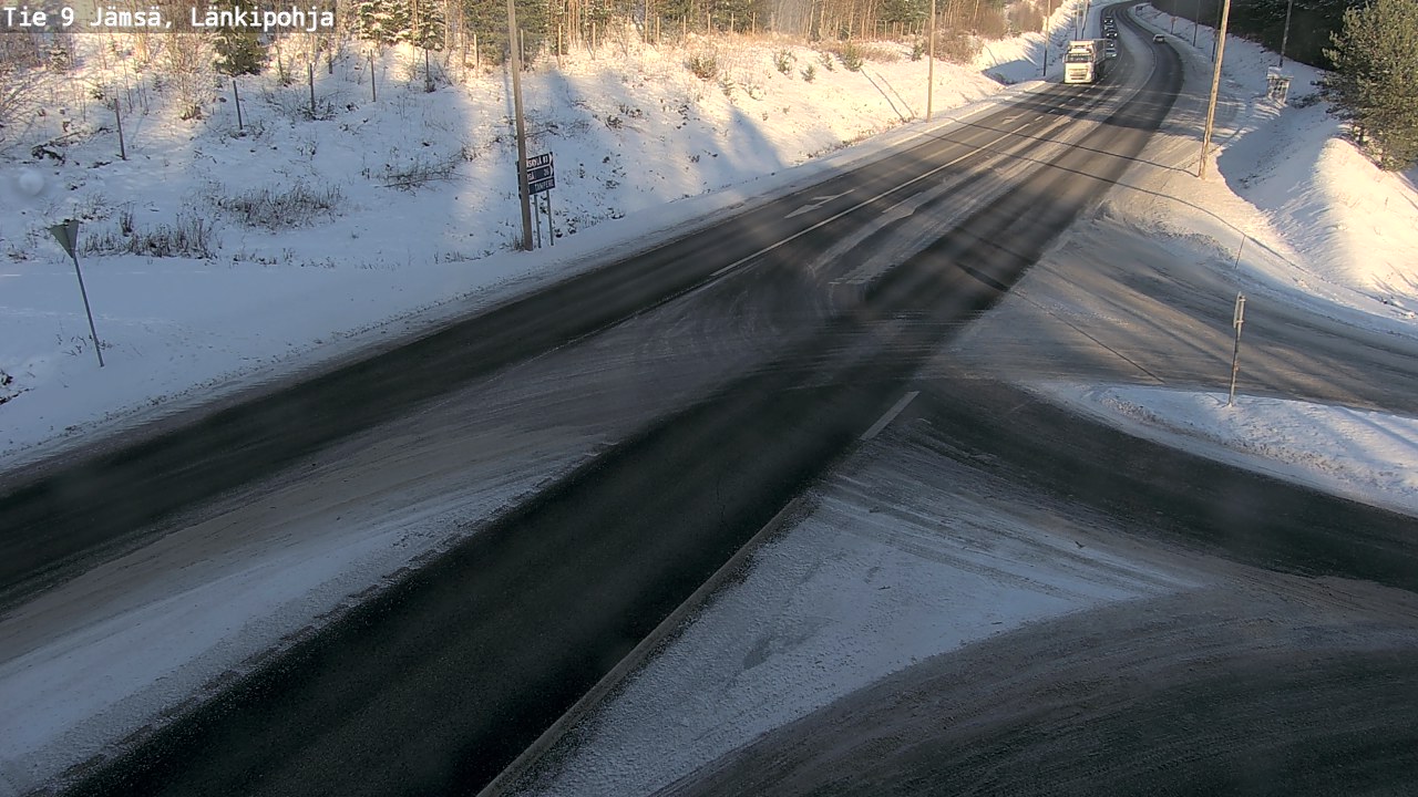 Weather Camera Image Road 9 Jämsä, Länkipohja, Jämsä, Keski-Suomi