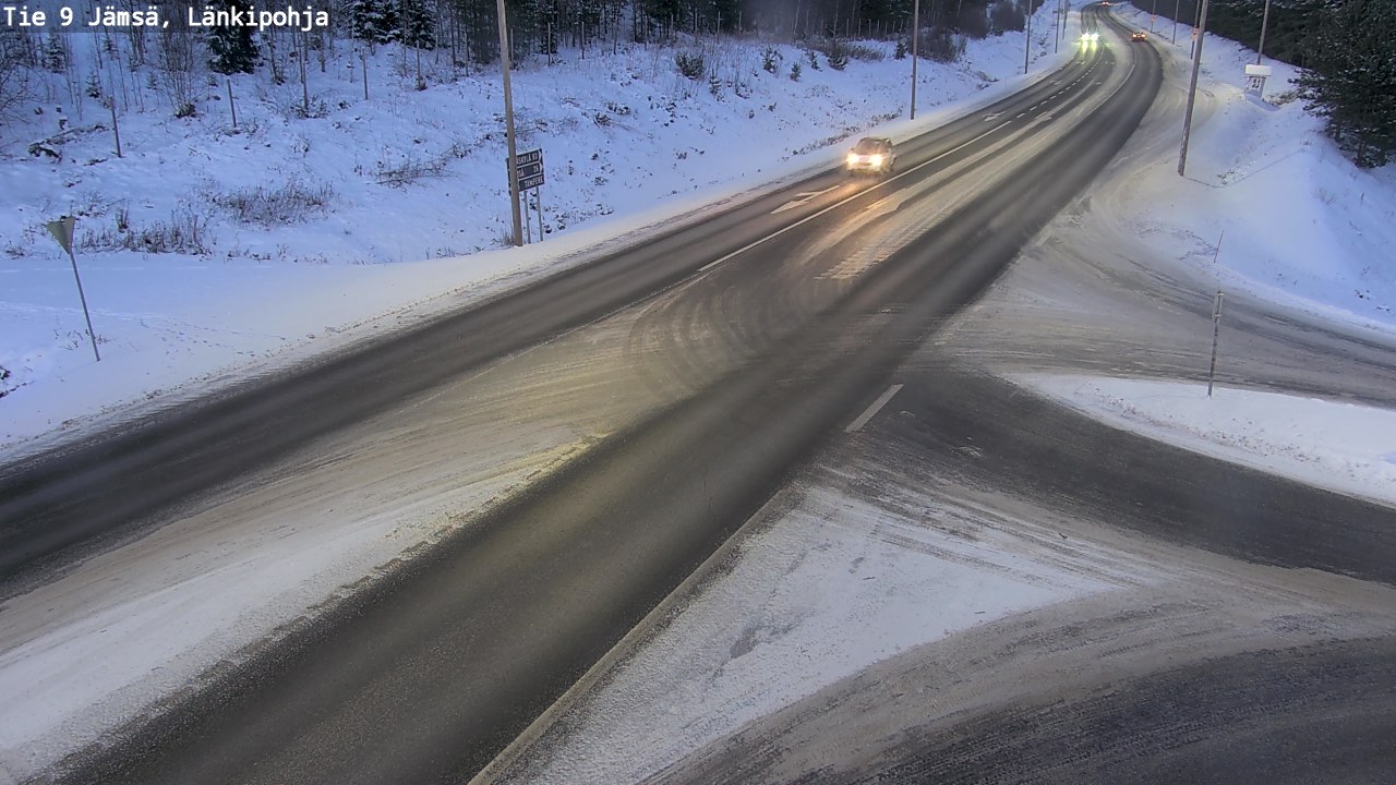 Weather Camera Image Road 9 Jämsä, Länkipohja, Jämsä, Keski-Suomi