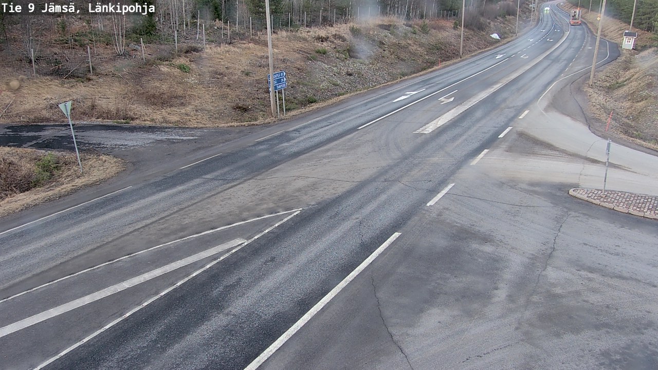 Weather Camera Image Road 9 Jämsä, Länkipohja, Jämsä, Keski-Suomi