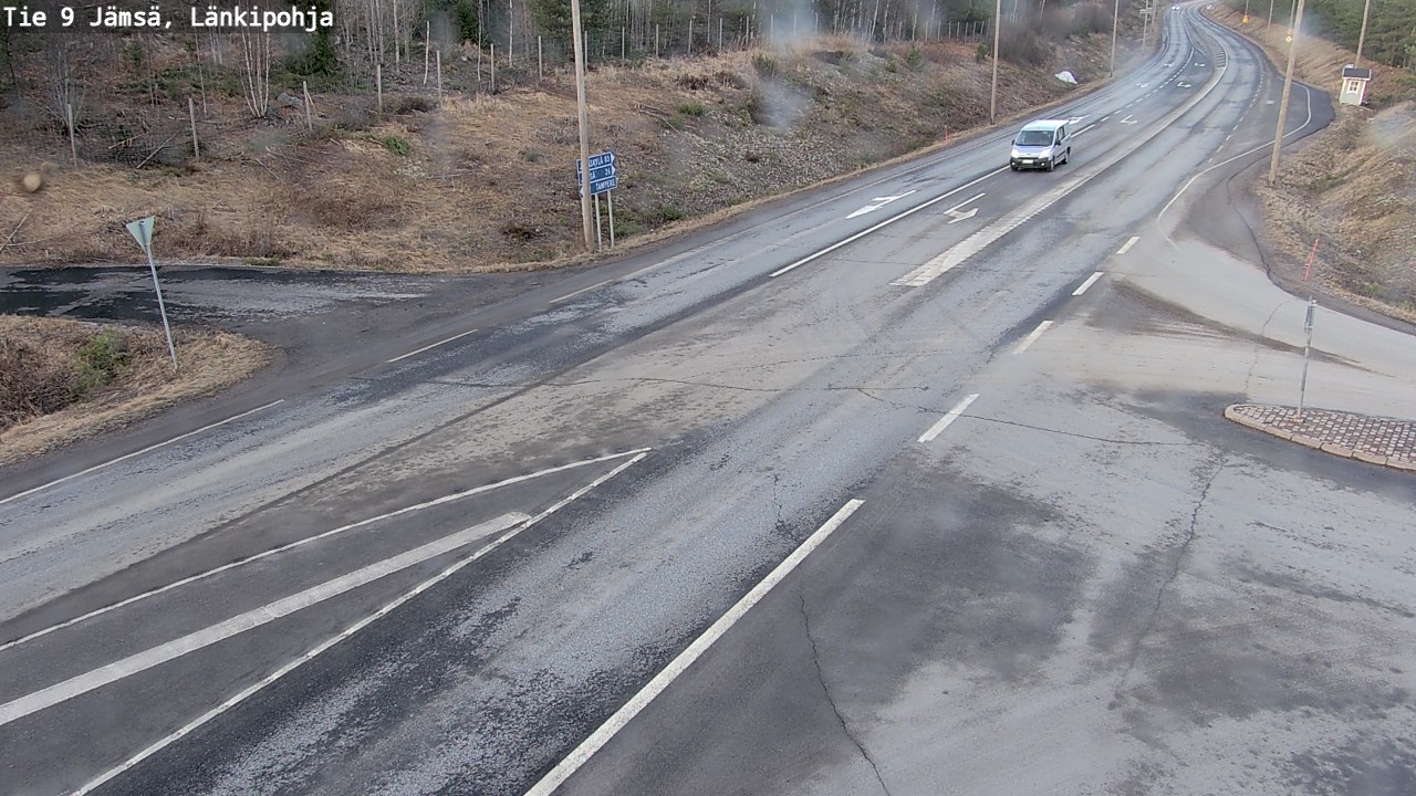 Weather Camera Image Road 9 Jämsä, Länkipohja, Jämsä, Keski-Suomi