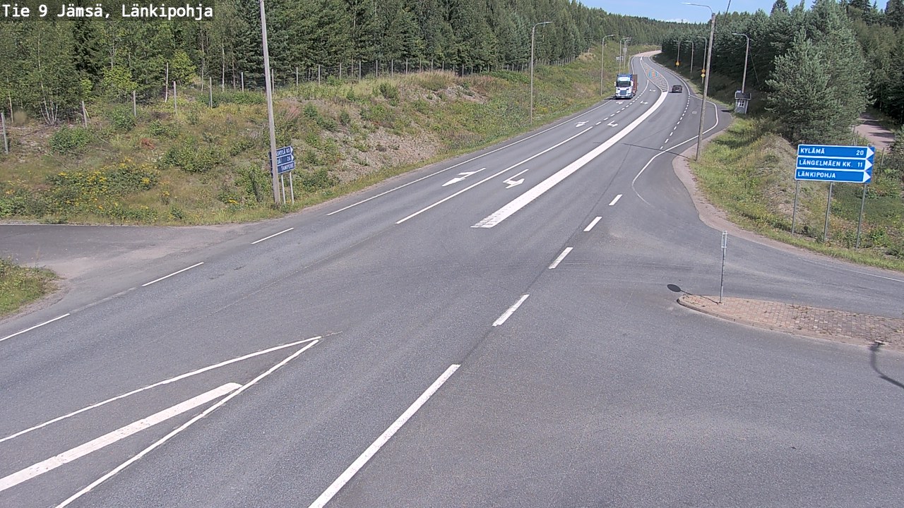 Kelikamerat Kuva Tie 9 Jämsä, Länkipohja, Jämsä, Keski-Suomi