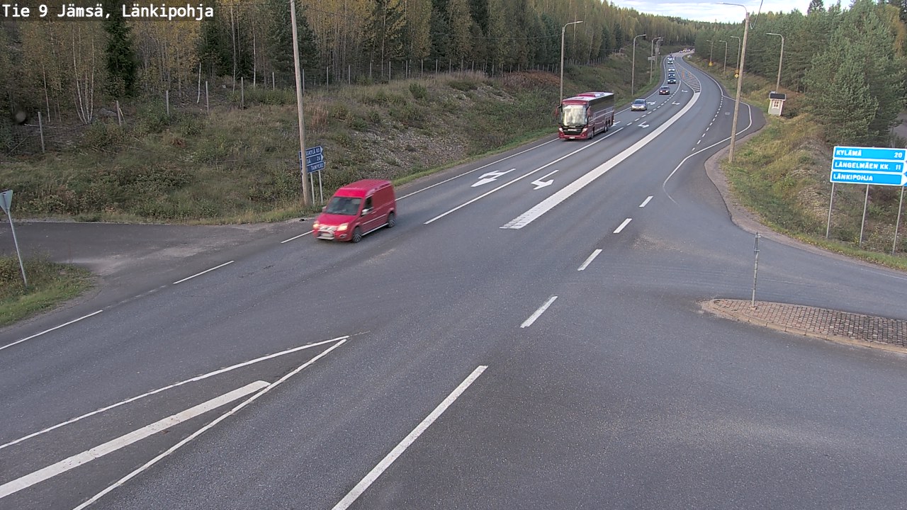 Kelikamerat Kuva Tie 9 Jämsä, Länkipohja, Jämsä, Keski-Suomi