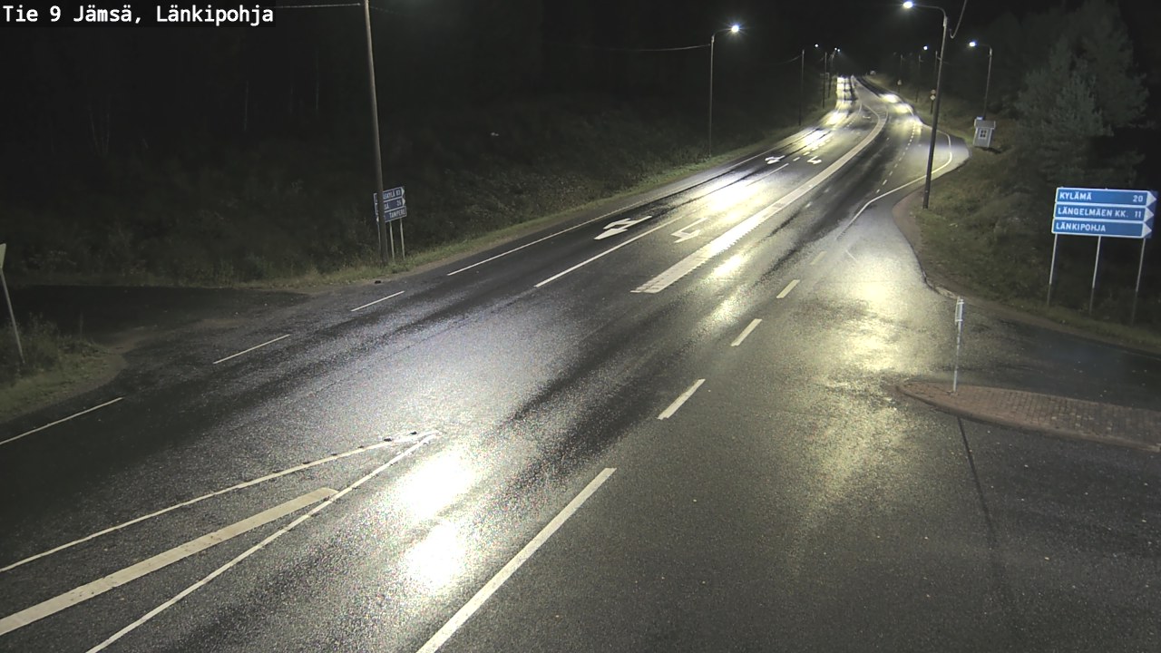 Weather Camera Image Road 9 Jämsä, Länkipohja, Jämsä, Keski-Suomi