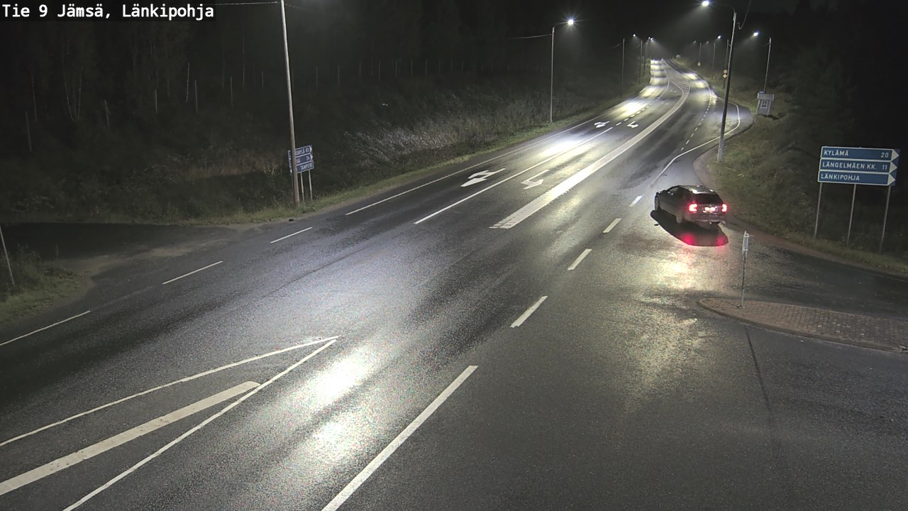 Weather Camera Image Road 9 Jämsä, Länkipohja, Jämsä, Keski-Suomi