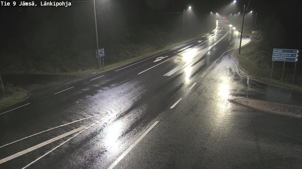 Weather Camera Image Road 9 Jämsä, Länkipohja, Jämsä, Keski-Suomi