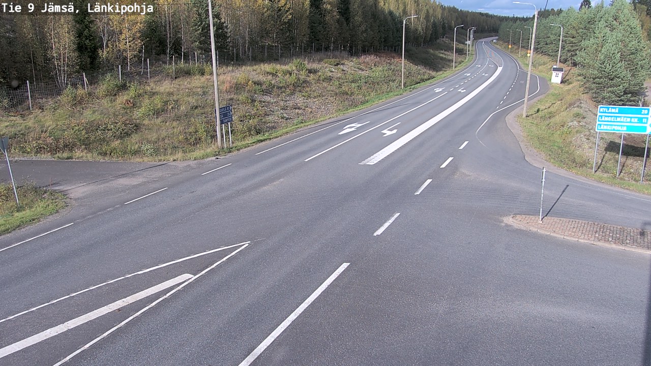 Kelikamerat Kuva Tie 9 Jämsä, Länkipohja, Jämsä, Keski-Suomi