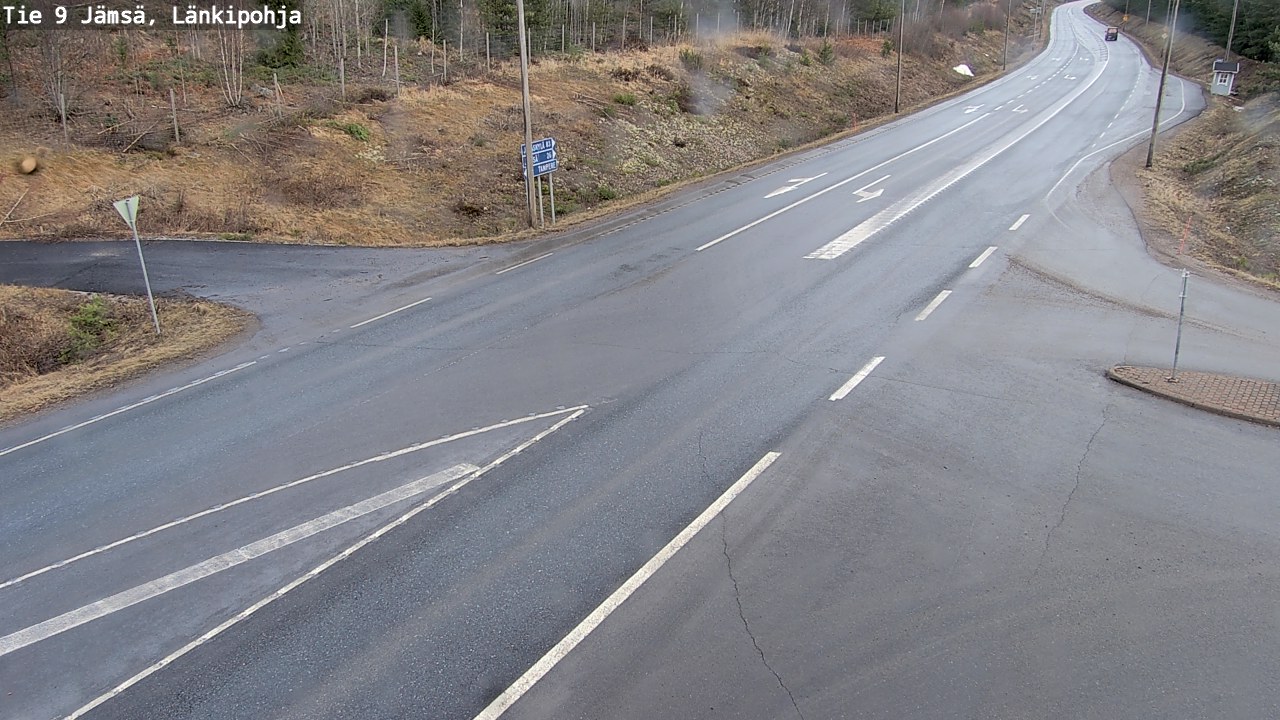 Weather Camera Image Road 9 Jämsä, Länkipohja, Jämsä, Keski-Suomi