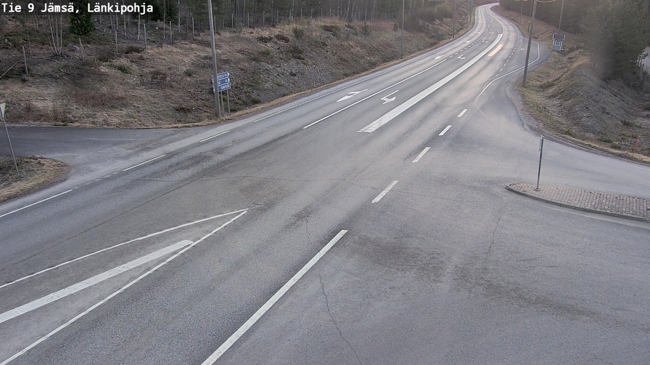Weather Camera Image Road 9 Jämsä, Länkipohja, Jämsä, Keski-Suomi