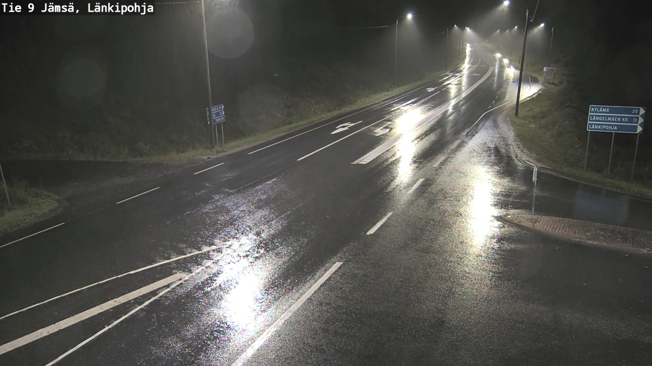 Weather Camera Image Road 9 Jämsä, Länkipohja, Jämsä, Keski-Suomi