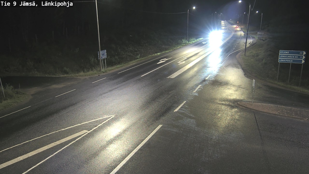 Weather Camera Image Road 9 Jämsä, Länkipohja, Jämsä, Keski-Suomi