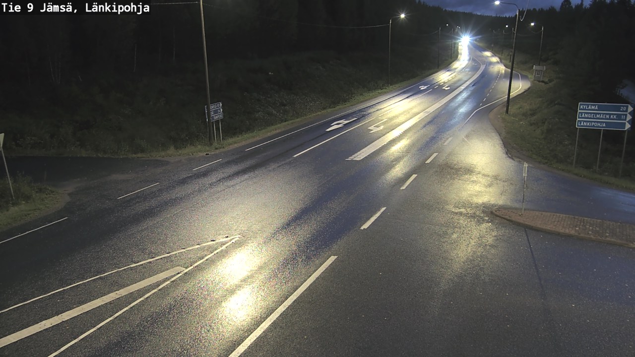 Weather Camera Image Road 9 Jämsä, Länkipohja, Jämsä, Keski-Suomi