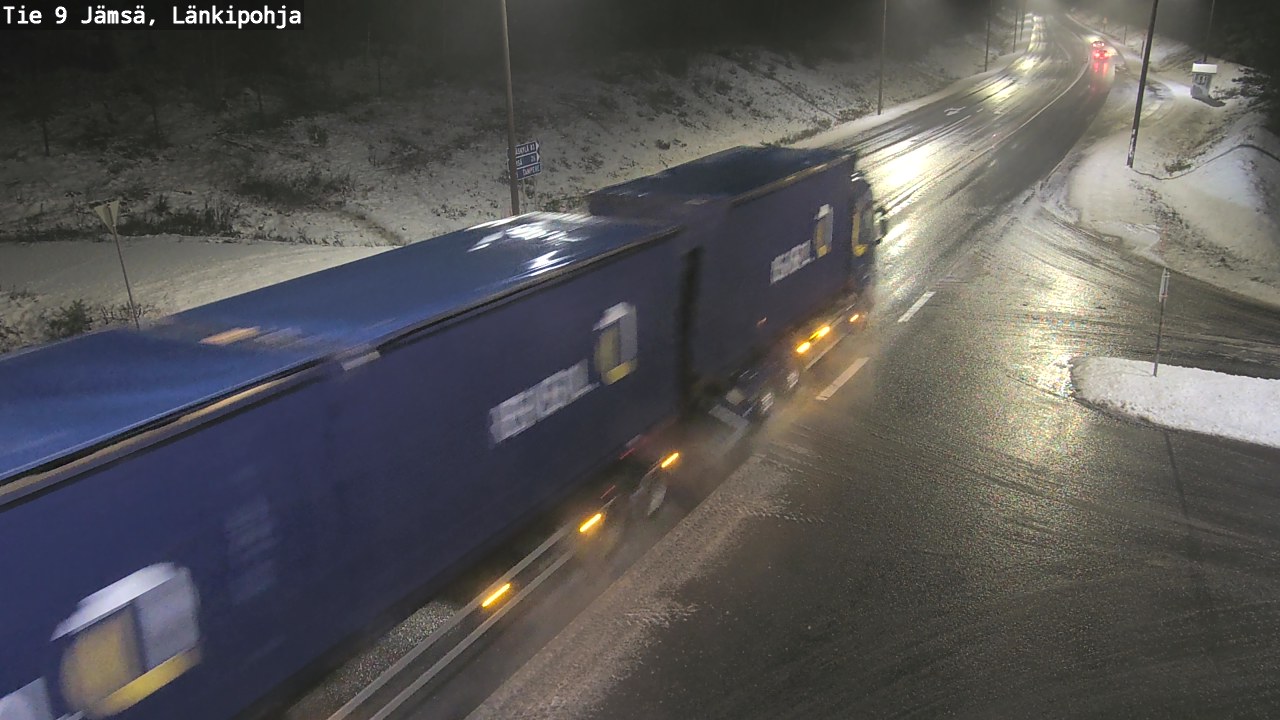 Weather Camera Image Road 9 Jämsä, Länkipohja, Jämsä, Keski-Suomi