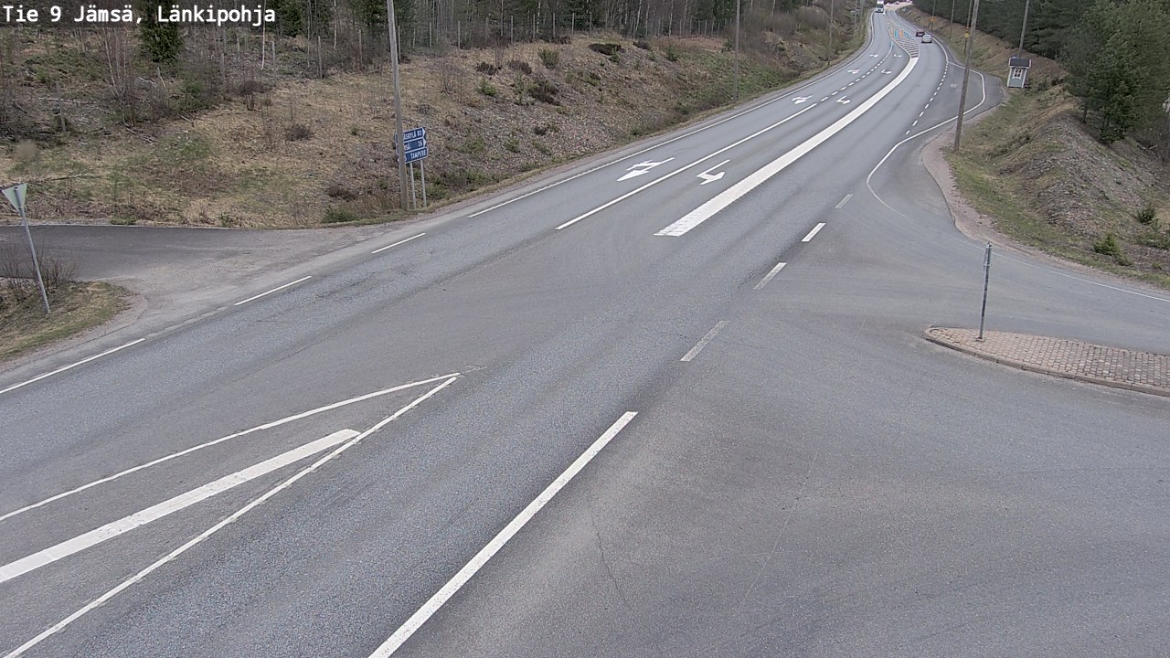 Weather Camera Image Road 9 Jämsä, Länkipohja, Jämsä, Keski-Suomi