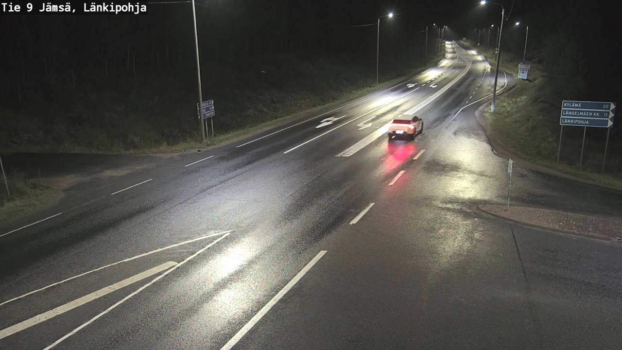 Weather Camera Image Road 9 Jämsä, Länkipohja, Jämsä, Keski-Suomi