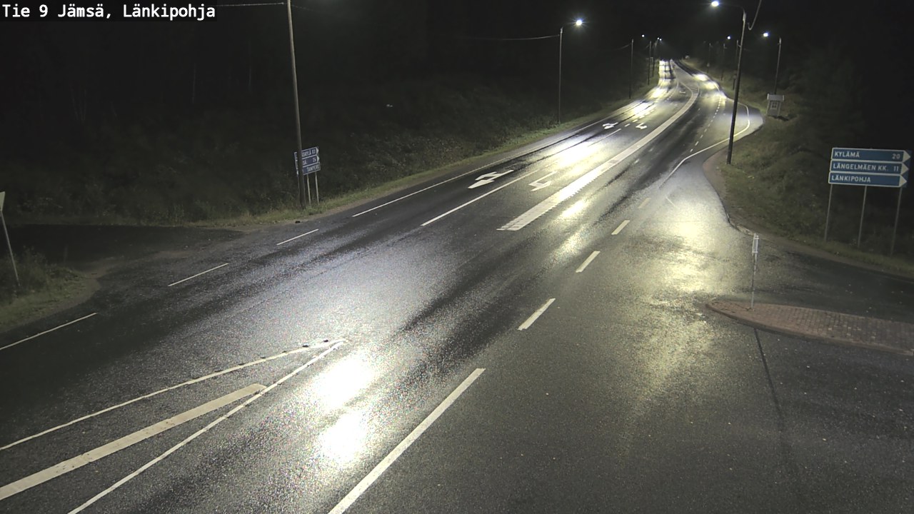 Weather Camera Image Road 9 Jämsä, Länkipohja, Jämsä, Keski-Suomi