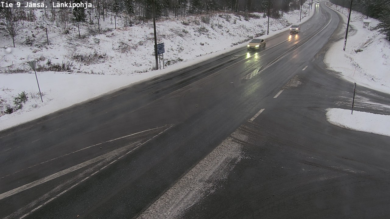 Weather Camera Image Road 9 Jämsä, Länkipohja, Jämsä, Keski-Suomi