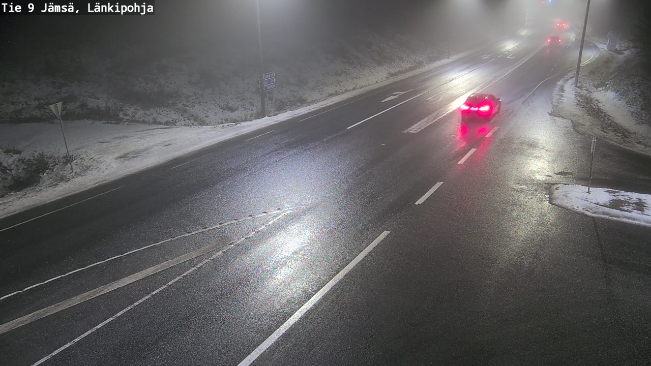 Weather Camera Image Väg 9 Jämsä, Länkipohja, Jämsä, Keski-Suomi