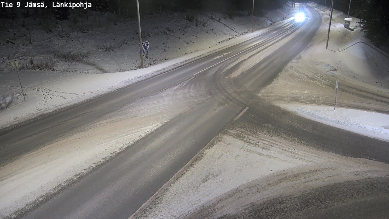 Weather Camera Image Road 9 Jämsä, Länkipohja, Jämsä, Keski-Suomi