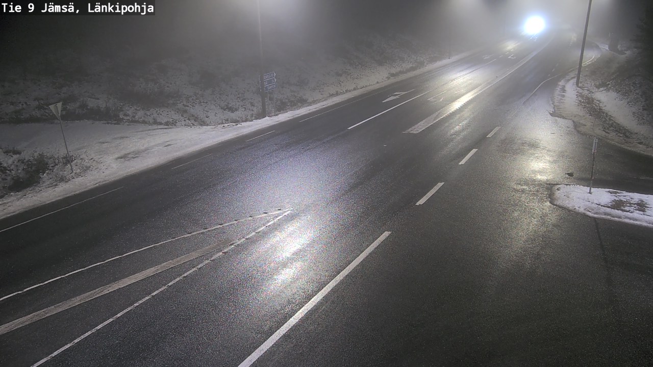 Weather Camera Image Väg 9 Jämsä, Länkipohja, Jämsä, Keski-Suomi