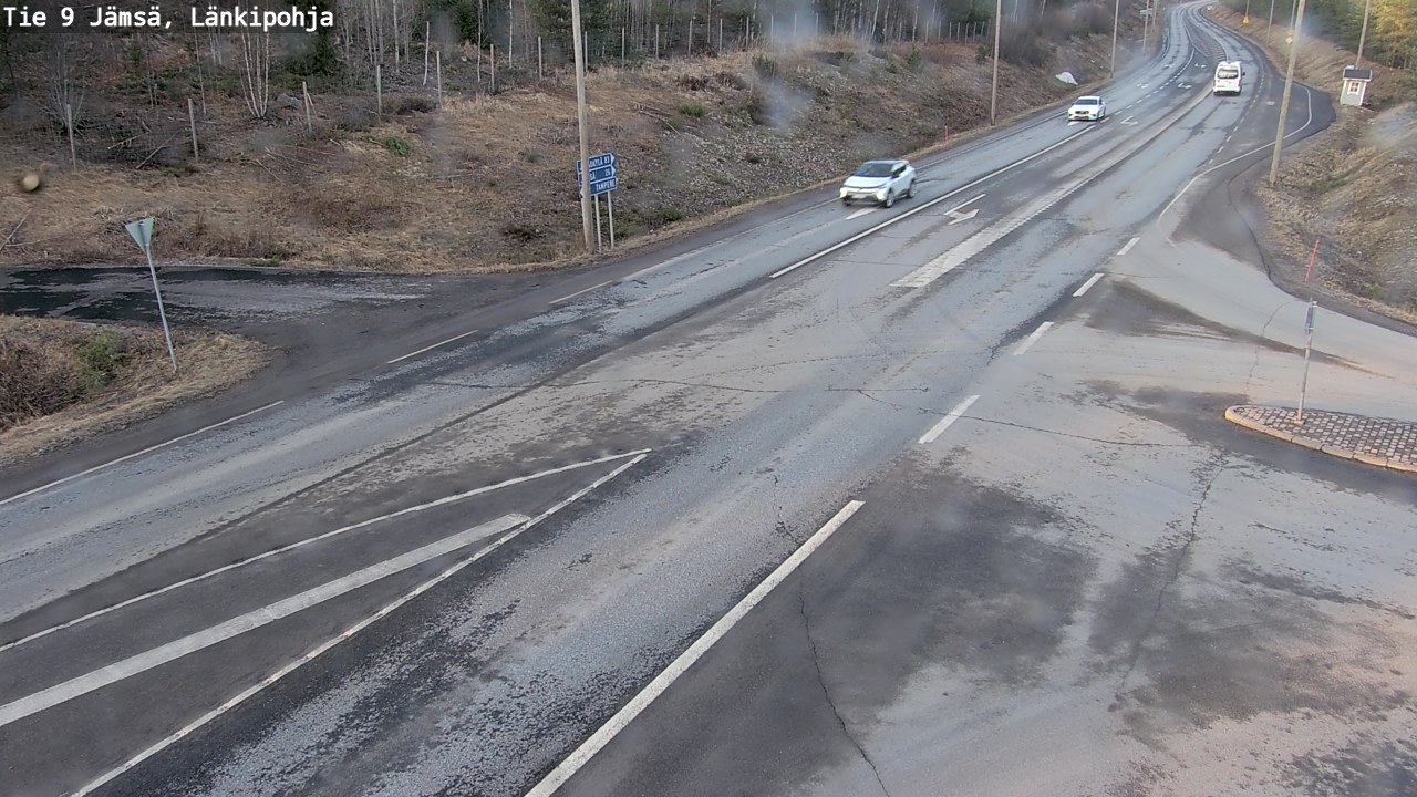Weather Camera Image Road 9 Jämsä, Länkipohja, Jämsä, Keski-Suomi