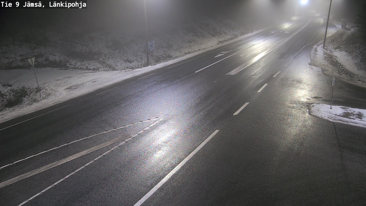 Weather Camera Image Väg 9 Jämsä, Länkipohja, Jämsä, Keski-Suomi