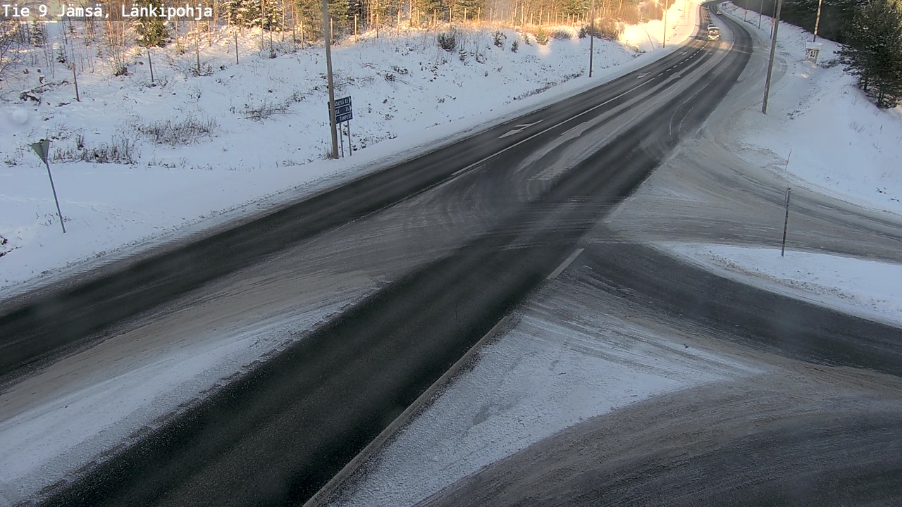 Weather Camera Image Road 9 Jämsä, Länkipohja, Jämsä, Keski-Suomi
