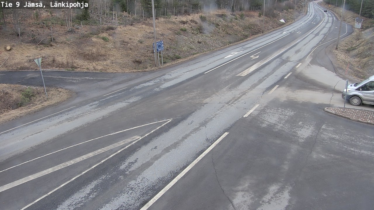 Weather Camera Image Road 9 Jämsä, Länkipohja, Jämsä, Keski-Suomi