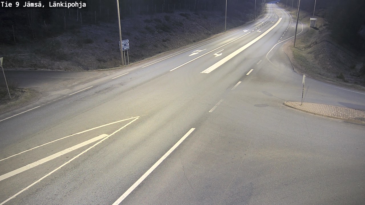 Weather Camera Image Väg 9 Jämsä, Länkipohja, Jämsä, Keski-Suomi