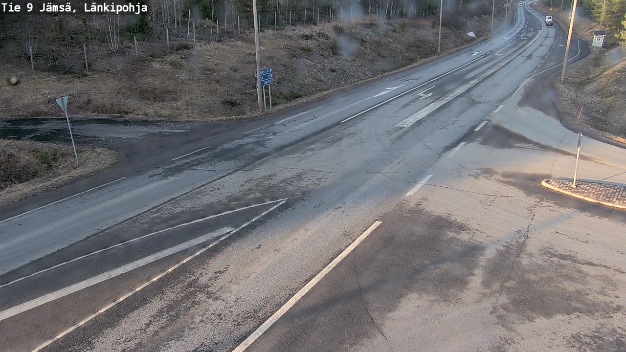 Weather Camera Image Road 9 Jämsä, Länkipohja, Jämsä, Keski-Suomi
