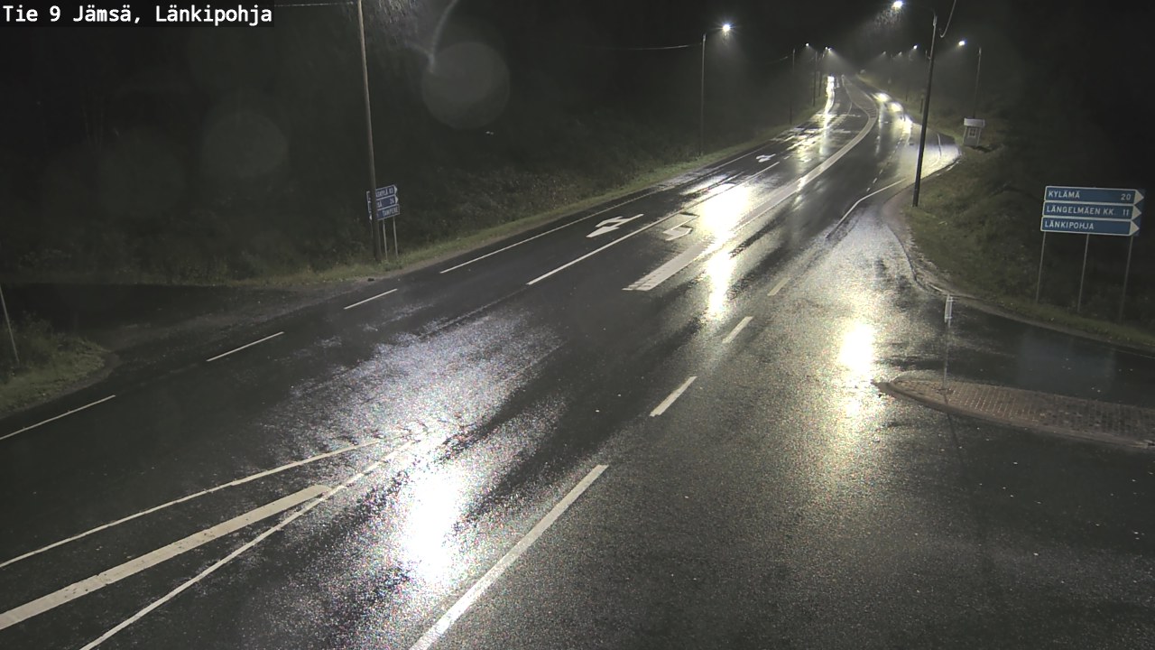 Weather Camera Image Road 9 Jämsä, Länkipohja, Jämsä, Keski-Suomi