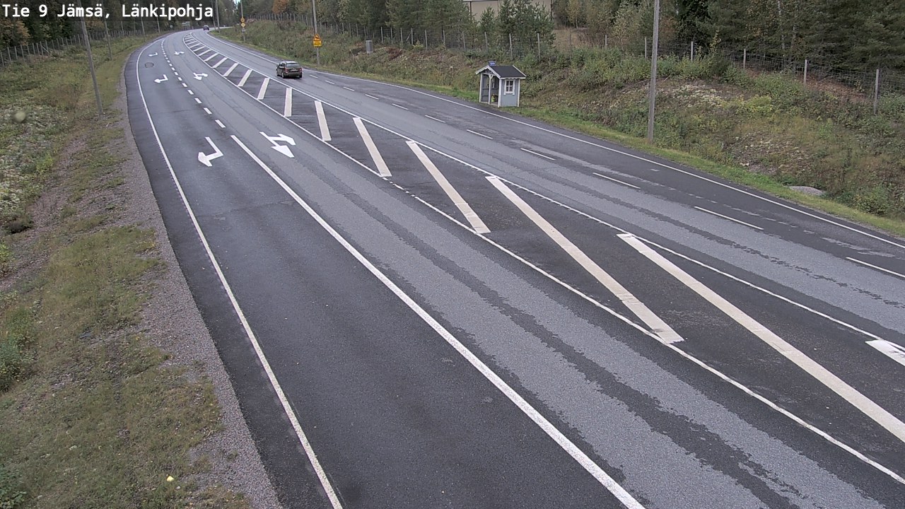 Weather Camera Image Road 9 Jämsä, Länkipohja, Jämsä, Keski-Suomi